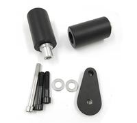 HUISI Deslizadores de chasis de motocicleta, protección contra caídas y bloqueo de almohadilla de motor, compatibles con Yamaha YZF R6 2003-2005 YZF R6S 2006-2008(Black)
