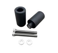 HUISI Deslizadores de marco de carbono negro sin cortes for motocicleta Suzuki GSXR1000 GSXR GSX-R 1000 K7 2007 2008 GSX R, protección contra caídas.(Black)