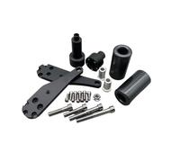 HUISI Deslizadores de marco sin cortes for motocicleta Kawasaki ZX10R 2006-2007, protector de carenado antichoque Delrin(Carbon Fiber Look)