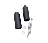 HUISI Deslizadores de marco sin cortes, protección contra caídas y choques, aptos for motocicletas CBR600 CBR 600 F4 F4I 1999-2003 2004 2005 2006(Black)