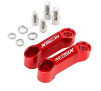 HUISI Extensión de espejo retrovisor for motocicleta compatible con NC750, NC700S, NC700X, NC750X, adaptador elevador, accesorios 2020, 2021, 2022 y 2023(Red)