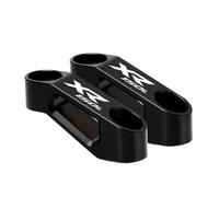 HUISI Extensión de espejos retrovisores for motocicleta, adaptador elevador, accesorios compatibles con XR150L, XR 150L, XR650L, XR 650L, XR650 L, XR125 L(XR150L Black)