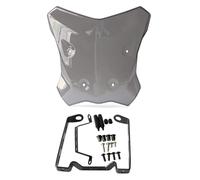 HUISI Parabrisas Carenado Cubierta de Viento Compatible con 1390 SuperDuke R 1390 Super Duke R EVO Accesorios Instrumento Pantalla Frontal contra Moscas(Gray)