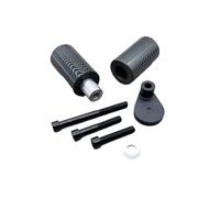 HUISI Piezas for motocicletas Suzuki GSXR600 2001-2003 GSXR750 2000-2003 GSXR GSX-R 600 750, deslizadores de marco sin cortes, protección contra caídas.(Carbon)