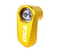 HUISI Protector De Protección del Sensor ABS La Rueda Delantera Y Trasera Motocicleta Apto for Suzuki GSX-S 750 1000 GSXS GT 1000GX GSXR(Gold-750)
