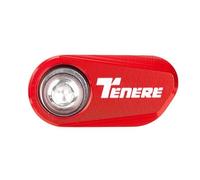 HUISI Protector De Sensor ABS Rueda Delantera Y Trasera Apto for Yamaha TENERE Tenere700 Tenere1200 Tenere 700 900 1200(Red)