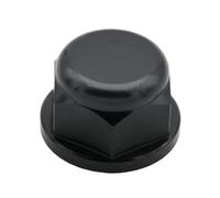 HUISI Tuerca De Bloqueo De Rueda Delantera CNC for Motocicleta, Perno De Ajustador De Cadena Trasera, Tuerca De Eje De Rueda for Husqvarna TE TC TX FE FC FX 125-501(Black Rear Nut)