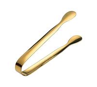 huitailang Pinzas de azúcar de hielo de acero inoxidable Mini pinzas para servir pinzas pequeñas, pinzas de azúcar, servicio de cocina Mini pinzas de azúcar para alimentos, dulces, pan, pastel de