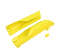 HUIWOR Polainas para Horquilla para Hus&qvarna 125-501 TE/FE/TX/FX/TC/FC 2016-2023 Cubierta De Protección De Horquilla De Motocicleta Protector De Amortiguador(Amarillo)