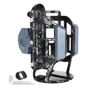 HUIWOR Portabidones Soporte para Bebidas para BM&W R1250gs R1200gs R1300gs R1250 R1200 GS 1250 1200 LC ADV F800gs F750gs Soporte para Botellas Y Vasos para Motocicleta(Grey,C)