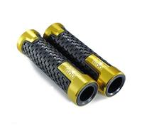 HUIWOR Puños Manillar Acelerador para Yamaha XT600 XT 600 1984 1985 1986 XT600Z XT600E XT600ZE Z E ZE TENERE, Manillar de 22 mm.(Oro)