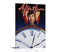 HUIWREYWQRO Póster de pared After Hours, pintura artística para sala de estar, dormitorio, decoración en lienzo, póster de pared de 50 x 75 cm, estilo marco