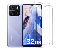 HuiYouMY 2 Pcs Cristal Templado Compatible with Blackview Wave 6C/Oscal Flat 1C Cristal Templado,Protector Pantalla Antiarañazos, Antihuellas,Dureza 9H,Ultra Resistente Antigolpes Cristal Antirotura