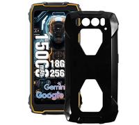 HuiYouMY Carcasa para Blackview BV7300 Funda, Protectora Silicona Carcasa, Anti-vibración, Anti-rasguños, Ultra Delgado Black TPU Funda (6.67") - Negro