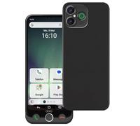 HuiYouMY Carcasa para Doro Aurora A30 Funda, Protectora Silicona Carcasa, Anti-vibración, Anti-rasguños, Ultra Delgado Black TPU Funda para Doro Aurora A30 (6.1") - Negro