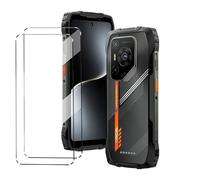 HuiYouMY Cristal Templado 2Pcs Protectora Compatible with OSCAL Pilot 3 láminas, a Prueba de Golpes Protectores de Pantalla de Cristal Blindados