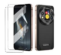 HuiYouMY Cristal Templado 2Pcs Protectora Compatible with Oukitel WP200 Pro láminas, a Prueba de Golpes Protectores de Pantalla de Cristal Blindados