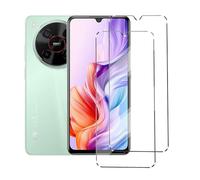 HuiYouMY Cristal Templado 2Pcs Protectora Compatible with ZTE Blade V70 MAX láminas, a Prueba de Golpes Protectores de Pantalla de Cristal Blindados