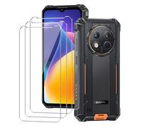 HuiYouMY Cristal Templado para Oukitel WP28S/Oukitel WP28E, Cobertura Completa, Película Protectora de Vidrio Puro, Resistente a rasguños, Anti-Huella Digital [ Dureza 9H, Espesor 0.3MM, 3 Pack ]
