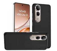 HuiYouMY Funda Protectora Capa Compatible with Vivo V50 Lite 5G Antigolpes Fundas Carcasa Compatible with Vivo V50 Lite 5G Silicona Funda de Móvil -Black