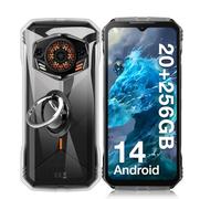 HuiYouMY Funda Protectora Capa con 1Pcs Ring Compatible with Doogee S Punk Antigolpes Fundas Carcasa Compatible with Doogee S Punk Silicona Funda de Móvil antirotura Clear