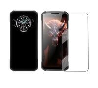 HuiYouMY Funda y Cristal Templado 1Pcs Protectora Capa Compatible with Doogee S119 Antigolpes Fundas Carcasa Compatible with Doogee S119 Silicona Funda de Móvil -Black