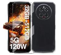 HuiYouMY Funda y Cristal Templado 1Pcs Protectora Capa DOOGEE DK10 Antigolpes Fundas Carcasa Compatible with DOOGEE DK10 Silicona Funda de Móvil Black