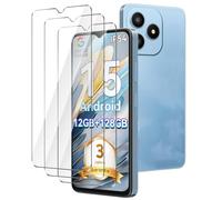 HuiYouMY Protector de Pantalla para Blackview Wave 9C, Cobertura Completa, Película Cristal Templado, Resistente a rasguños, Anti-Huella Digital [ 6.56", Dureza 9H, Espesor 0.3MM, 3 Pack ]