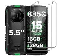 HuiYouMY Protector de Pantalla para Doogee Fire 3/3 Pro/3 Ultra, Cobertura Completa, Película Cristal Templado, Resistente a rasguños, Anti-Huella Digital [ 5.5", Dureza 9H, Espesor 0.3MM, 2 Pack ]