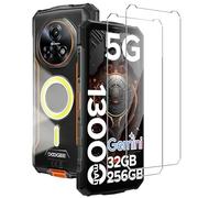 HuiYouMY Protector de Pantalla para Doogee Fire 7 Pro, Cobertura Completa, Película Cristal Templado, Resistente a rasguños, Anti-Huella Digital [ 6.6", Dureza 9H, Espesor 0.3MM, 2 Pack ]