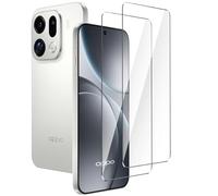 HuiYouMY Protector de Pantalla para Oppo Find X9 Pro, Cobertura Completa, Película Cristal Templado, Resistente a rasguños, Anti-Huella Digital [ 6.78", Dureza 9H, Espesor 0.3MM, 2 Pack ]