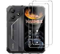 HuiYouMY Protector de Pantalla para Oscal Marine 2, Cobertura Completa, Película Cristal Templado, Resistente a rasguños, Anti-Huella Digital [ 6.56", Dureza 9H, Espesor 0.3MM, 2 Pack ]