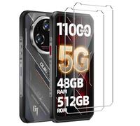 HuiYouMY Protector de Pantalla para Oukitel WP62, Cobertura Completa, Película Cristal Templado, Resistente a rasguños, Anti-Huella Digital [ 6.6", Dureza 9H, Espesor 0.3MM, 2 Pack ]