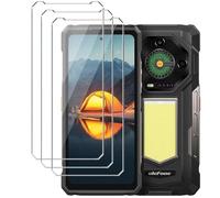 HuiYouMY Protector de Pantalla para Ulefone Armor 33, Cobertura Completa, Película Cristal Templado, Resistente a rasguños, Anti-Huella Digital [ 6.95", Dureza 9H, Espesor 0.3MM, 3 Pack ]