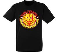 HUIYUN Japan Pro Wrestling T Shirt Black XXL