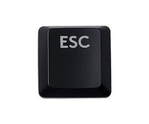 HUIYUN Keycaps - Pie de repuesto de plástico para teclado mecánico Logi G813/G815/G913/G915 RGB (tecla ESC X1)