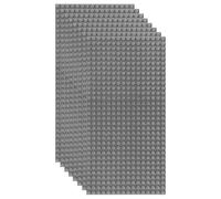 HUIZDQ 8 Piezas Placas básicas clásicas para Clavos de construcción, 100% Compatible con Todas Las Marcas Grandes, con 32 X 16 boquillas, Gris