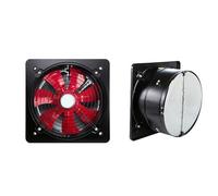 HUIZHITENGDA 16 Inch,Ventilador portátil de Alta Velocidad 2800R / MIN, Ventilador Extractor de Aire con Ventilador de Escape de 16 Pulgadas para ventilación Industrial de sótanos de gallineros y más