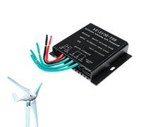 HUIZHITENGDA 220V,MPPT 16000W Mini Controlador de Carga de turbina eólica, generador de turbina eólica Impermeable Auto12/24V o 48V IP68 Masa de Gel de Litio y Plomo-ácido aplicable
