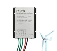 HUIZHITENGDA 24V,Regulador automático de 12 V, 24 V, 48 V para Uso doméstico, Controlador de turbina eólica, electrodoméstico, Controlador de Carga MPPT, Sistema híbrido Solar/eólico de 20000 W
