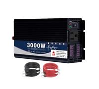 HUIZHITENGDA 3000W DC 12V/24V/48V/60V/72V Puer SINE Over Cargador DC Entrada CA Salida De AC 110V/220V Inversor del Inversor De Energía Solar De Baja Frecuencia con Salidas De 1 CAC,24V to 110V