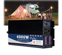 HUIZHITENGDA 4000W DC 12V/24V/48V/60V/72V Puer SINE Over Cargador Fase Dividida Fase AC Salida CA Salida De AC 110V/220V Convertidor De Inversor Solar De Baja Frecuencia W/1 CA SIET,60V to 110V