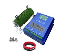 HUIZHITENGDA Controlador de Carga Híbrido Eólico-Solar 12V 24V Auto, Controlador MPPT de 2000W 200A con Resistor de Carga de Descarga para Sistema Híbrido Eólico-Solar,12v
