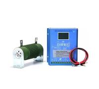 HUIZHITENGDA Controlador de Carga Solar Híbrido de Energía Eólica con Doble MPPT 19000W 12V 24V y 24V 48V Regulador Automático para Uso Doméstico con Generador Eólico,24v