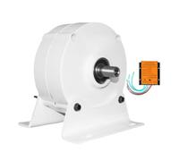 HUIZHITENGDA Generador de imán Permanente 500R/Min bajo RPM, 9000W 12V 24V 48V 220V sin Engranajes con la energía Libre del alternador de CA trifásico de la Base para la turbina eólica de Agua,220v