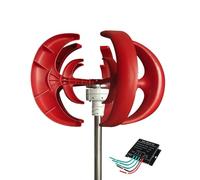 HUIZHITENGDA Generador de Turbina Eólica Vertical de 10000W, Kit Generador de Energía Eólica Sin Ruido, 3 Aspas de Ventilador, Motor de Máxima Potencia para Hogar Móvil o Chalet,220v