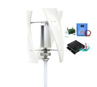 HUIZHITENGDA Generador de turbinas eólicas del Eje Vertical de 12000W 12V 24V 48V 220V Generador de Molino de Viento de energía Libre portátil con Controlador para Barcos, terrazas, cabañas,12v