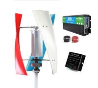 HUIZHITENGDA Kit de generador de turbinas eólicas de Eje Vertical 3000W