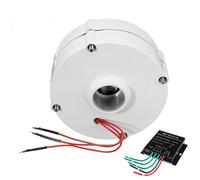 HUIZHITENGDA Kit de Generador Eólico Vertical Eficiente y Silencioso, 20000W 12V/24V/48V Generador de Turbina de Energía Eólica para Hogar o Camping (con Controlador),12v