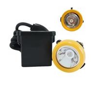 HUIZHITENGDA Lámpara De Minería Impermeable A Prueba De Explosión, 1 Principal + 6 Lámpara De Tapa De Minero Led Recargable Faro De Minería Led 2 Métodos De Uso para El Trabajo Al Aire Libre